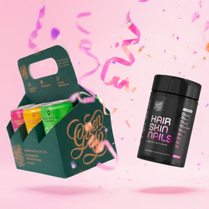 1 Hair, Skin & Nails + Kit Degustação 3 unidades