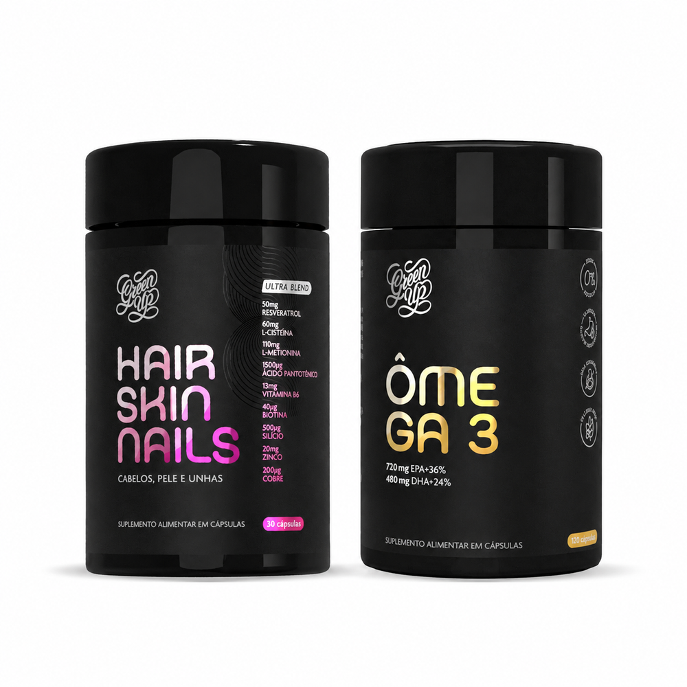 Hair, Skin & Nails + Ômega 3 Gastro