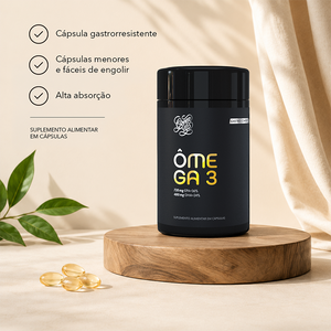 Hair, Skin & Nails + Ômega 3 Gastro