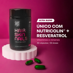 Hair, Skin & Nails + Ômega 3 Gastro